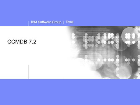 CCMDB 7.2.