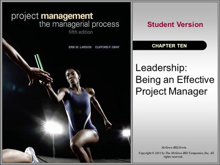 Where We Are Now. Where We Are Now Managing versus Leading a Project Managing—coping with complexity Formulate plans and objectives Monitor results.