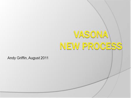 Andy Griffin, August 2011. Objectives New process options for radiated emissions Plans for implementation Other new features List of bug fixits..