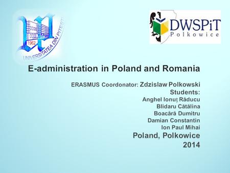  Abstract  Introduction  Objectives  Advantages and Disadvantages  E-administration in Europe  E-administration in Poland  E-administration in.