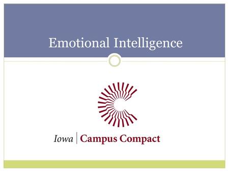 Emotional Intelligence