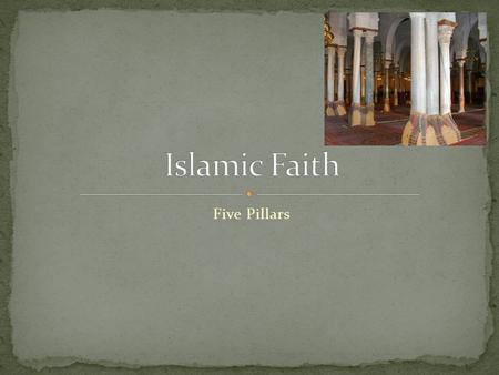 Five Pillars. Muslims believe that God spoke directly to Muhammad through an angel, Gabriel. Muhammad then recited all he had heard and these were later.