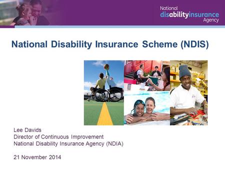 National Disability Insurance Scheme (NDIS)