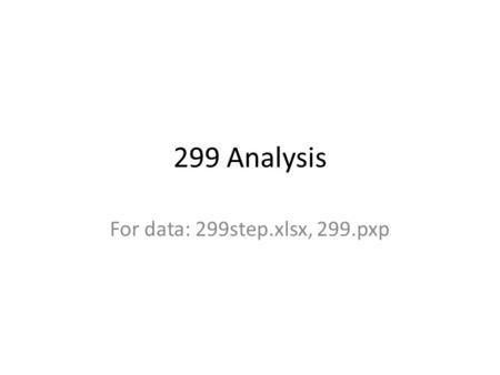 299 Analysis For data: 299step.xlsx, 299.pxp. Summary of 299 1.Nb (15nm)/Al 2 O 3 (15nm Pad;4-0nm wedge)/Co(30nm) 2.Try to etch Nb with CF 4 3.Nb etch.