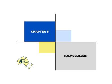 HAEMODIALYSIS CHAPTER 5. © ANZDATA Registry Figure 5.1 Stock and Flow of Haemodialysis Patients 2006 - 2010 20062007200820092010 Australia Patients new.