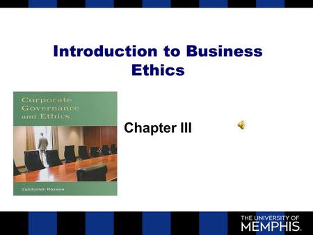 Introduction to Business Ethics