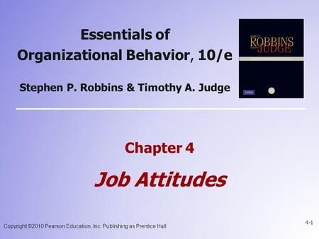 Stephen P. Robbins & Timothy A. Judge