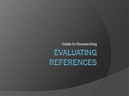 Guide to Researching. Table of Contents  Literary Analysis 1  Thesis Statements 2  Topic Sentences 3  Evidence 4  Parenthetical Citations 5  Analysis.