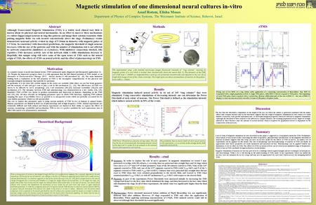 Motivation As a painless means to probe into human brains, TMS continuously gains diagnostic and therapeutic applications ‎[1] - ‎[3]. Despite the impressive.