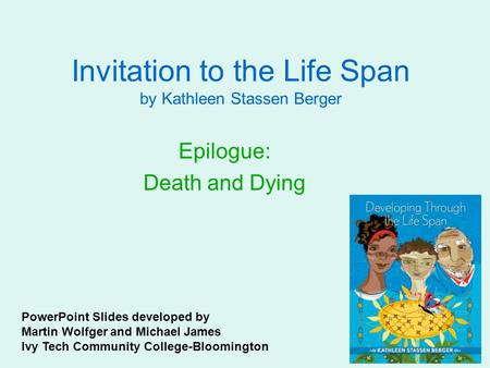 Invitation to the Life Span by Kathleen Stassen Berger