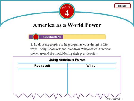 America as a World Power