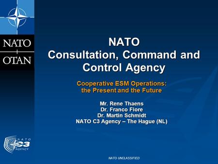 NATO Consultation, Command and Control Agency