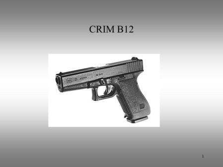 CRIM B12.