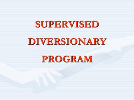 SUPERVISED DIVERSIONARY PROGRAM. 54-56l (Effective Oct. 1, 2008): Created a diversionary program that combines mental health treatment with probation.