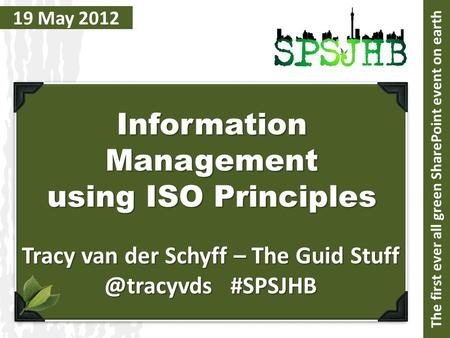  Fear Busters  Integrated Management Systems  Compliance Matrix  ISO 9001 as Foundation  Planning & Deliverables  Tips & Questions.