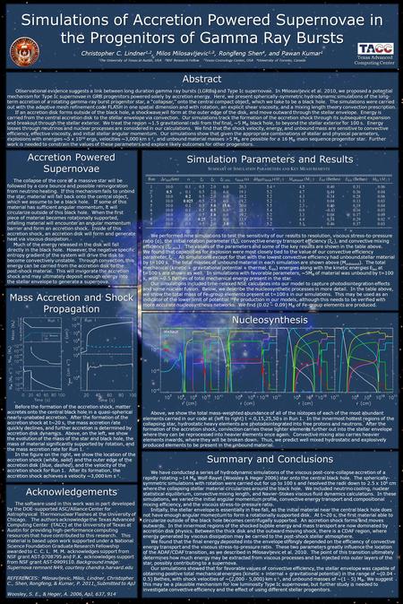 Simulation Parameters and Results We performed nine simulations to test the sensitivity of our results to resolution, viscous stress-to-pressure ratio.