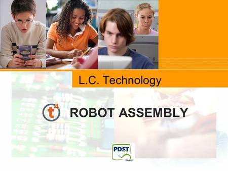 L.C. Technology ROBOT ASSEMBLY. Base Assembly BASE File off raised tabs on each side of Servo. Place Servo in vice between Fibre Clamps. Raised Tabs Repeat.