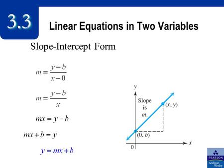 Linear Equations in Two Variables