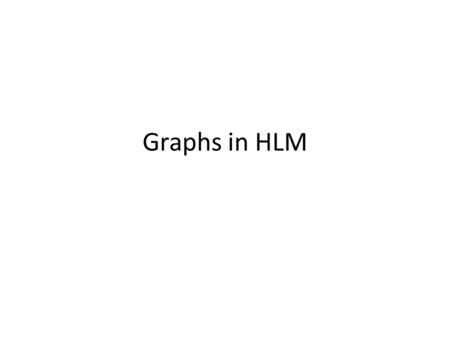 Graphs in HLM. Model setup, Run the analysis before graphing Sector = 0 public school Sector = 1 private school.