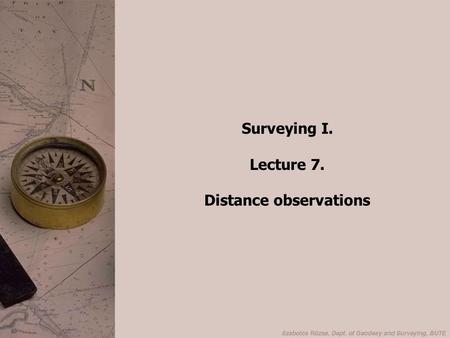 Distance observations