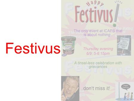 Festivus. Best of Festivus: Seinfeld