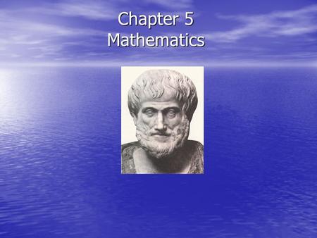 Chapter 5 Mathematics.