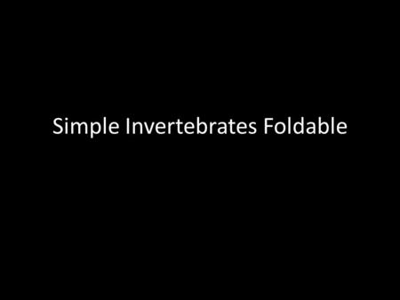 Simple Invertebrates Foldable. Who Am I? Liver Fluke A fluke is a type of small, parasitic flatworm that feeds on the blood or body of its host. The sheep.