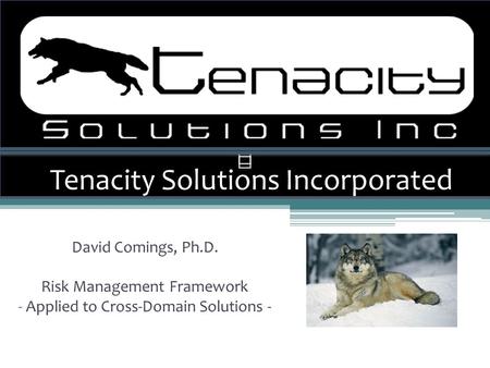 Tenacity Solutions Incorporated