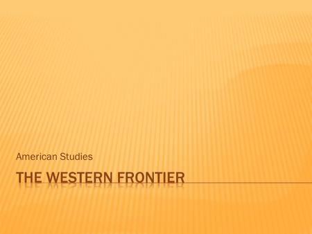 American Studies.  Consider the following changes that occurred in the United States in the late 19 th century:  Overcrowding of cities  Increases.