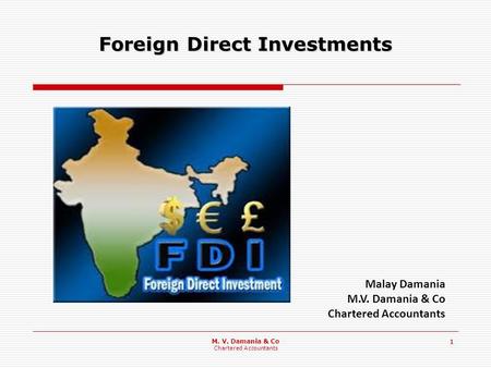 Foreign Direct Investments