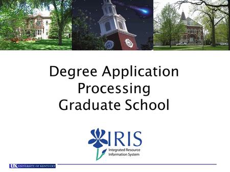 Degree Application Processing Graduate School. Degree Application Processing-Grad School Click on the Student Administration tab, then select the Administration.