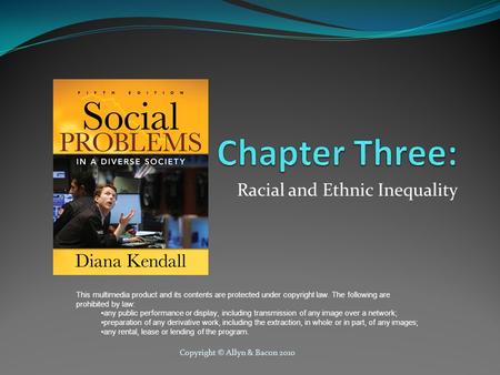 Racial and Ethnic Inequality