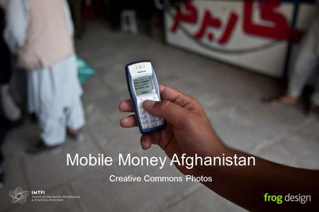 Mobile Money Afghanistan Creative Commons Photos.