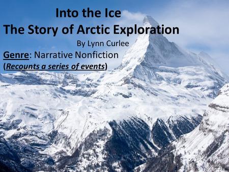 The Story of Arctic Exploration