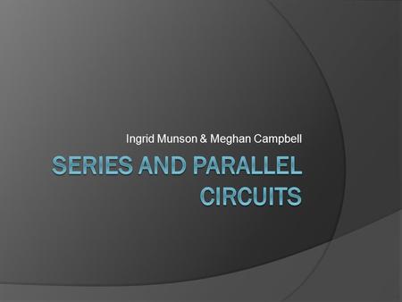 Ingrid Munson & Meghan Campbell. Overview  Expectations  Safety Considerations  Prior Knowledge  Game  Lab  Resources/Websites  Exit Pass.