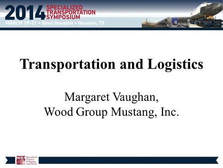 Transportation and Logistics