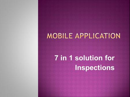 7 in 1 solution for Inspections. Defects Report Dilapidation Report Pre-purchase Inspections Private Certification Building Approvals Waterproofing Inspections.