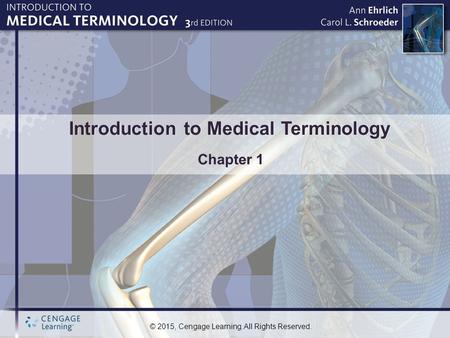 Introduction to Medical Terminology