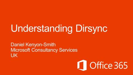 RequirementsDeployment Options 2 3 Dirsync Overview 1 Understanding Synchronization 4.