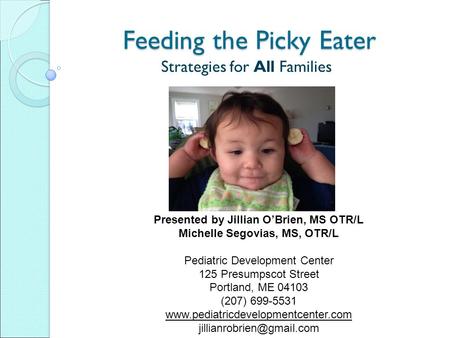 Feeding the Picky Eater