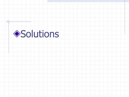 Solutions. Heterogeneous Mixtures Substances mixed with phases (heterogeneous) Suspension: a mixture containing particles that settle out if left undisturbed.