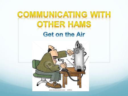 Social nets Least formal and most common Traffic The original net. Established the NTS Passes traffic from station. ARRL Emergency and public service.