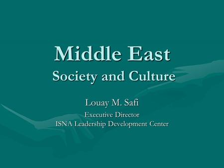 Middle East Society and Culture