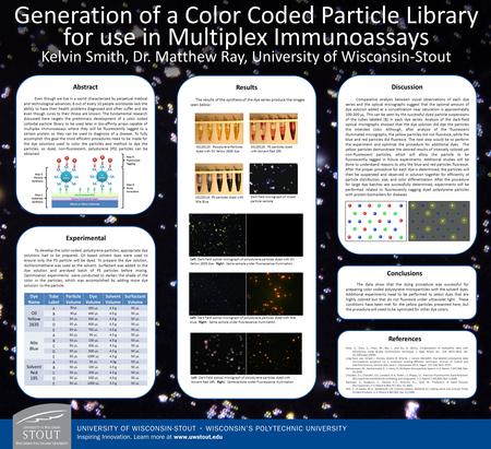 Discussion Comparative analysis between visual observations of each dye series and the optical micrographs suggest that the optimal amount of dye solution.