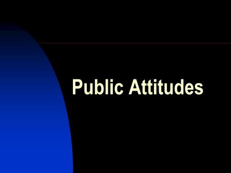 Public Attitudes. RussiansAmericans Fully agree 1556 Somewhat agree 3734 Somewhat disagree 235 Fully disagree 113 Hard to say 142 “Do you agree or disagree.