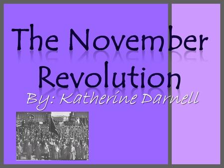 The Bolshevik Takeover In November of 1917, squads of guards consisting of armed factory workers and sailors from a Russian fleet. These Lenin forces.