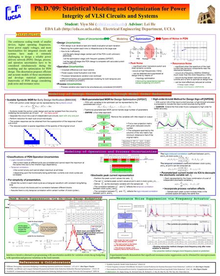 The continuous scaling trends of smaller devices, higher operating frequencies, lower power supply voltages, and more functionalities for integrated circuits.