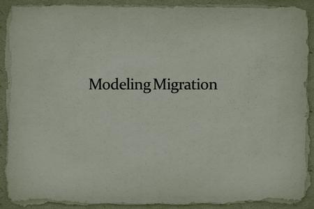 Models are an attempt to answer the question: WHY? Why did a certain phenomenon occur? Why did we observe some regularity in the real world? In the case.