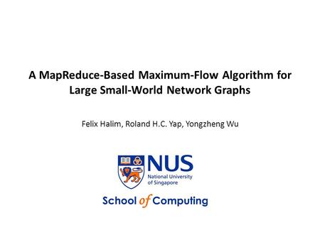 Felix Halim, Roland H.C. Yap, Yongzheng Wu