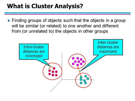 What is Cluster Analysis?